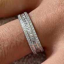 Baguette Eternity Band Ring