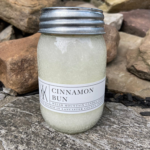 Cinnamon Bun Palm Wax Candle