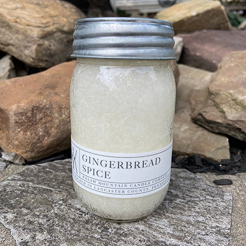 Gingerbread Spice Palm Wax Candle