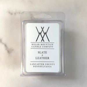 Slate & Leather Wax Melts