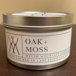 Oak + Moss Coconut Wax Candle