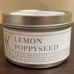 Lemon Poppyseed Coconut Wax Candle