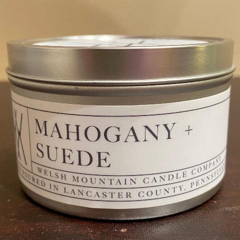 Mahogany + Suede Coconut Wax Candle