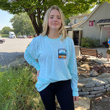 Misty Scene Mountain Long Sleeve Tee