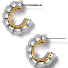 Mystic Moon Scallop Hoop Earrings