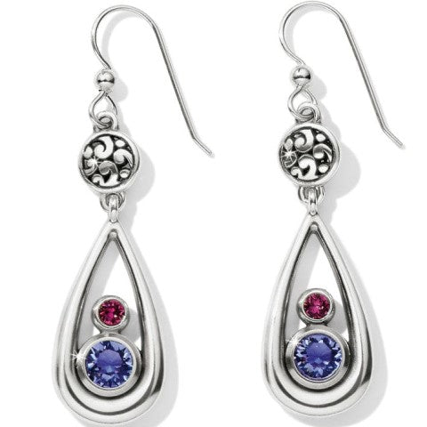 Teardrop French Wire Earrings