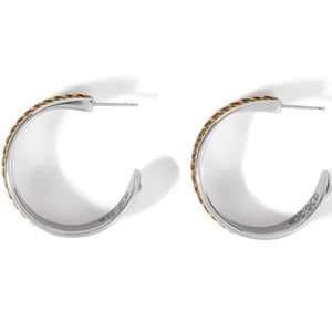 Monete Wide Hoop Earrings