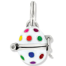 Polka Dot Easter Egg Charm