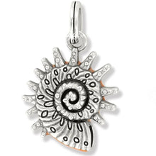Sunburst Shell Charm