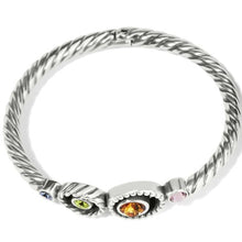 Halo Hinged Bangle