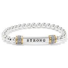 Meridian Strong Two Tone Stretch Bracelet