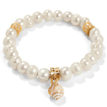 Sunset Cove Poli Pearl Stretch Bracelet