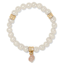 Sunset Cove Poli Pearl Stretch Bracelet