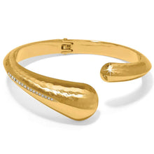 Nile Open Hinge Bangle Bracelet