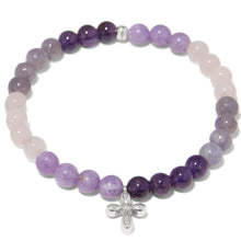 Enchanting Cross Stretch Bracelet