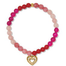 Enchanting Heart Stretch Bracelet