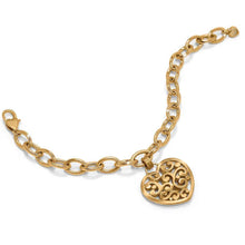 Contempo Medallion Heart Bracelet