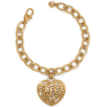 Contempo Medallion Heart Bracelet