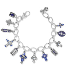 Unity Cross Charm Bracelet