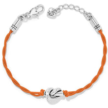 Interlok Single Knot Leather Bracelet