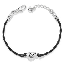 Interlok Single Knot Leather Bracelet