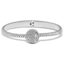 Illumina Celeste Dome Hinged Bangle