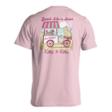 Beach Life Is Sweet Kittie T-Shirt