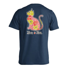 Retro Flower Kittie T-Shirt