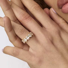 Cailin Crystal Band Ring