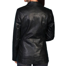 Leather Blazer Jacket