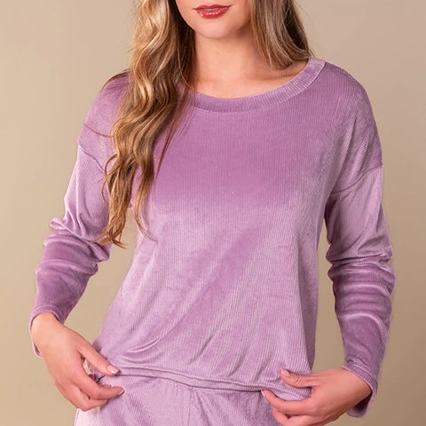 Luxe Lounge Longsleeve Top