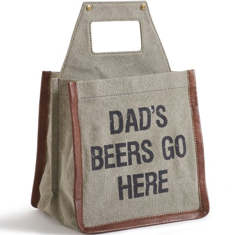 Dad's Beers Go Here Caddy