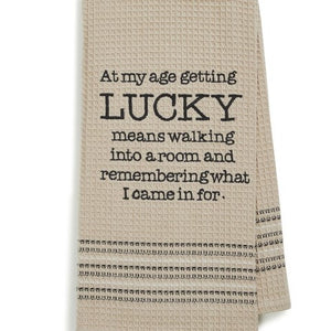 Getting Lucky Towel