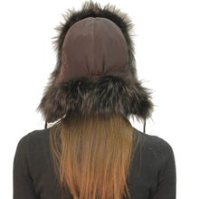 Trapper Hat with Fox Trim