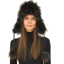 Trapper Hat with Fox Trim