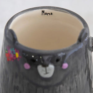 Mama Bear Folk Art Mug