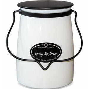 Merry Mistletoe Butter Jar Candles