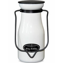 Merry Mistletoe Milkbottle Candles