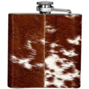 Mountain Trail Hair-On Flask