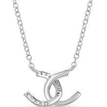 Interlocking Horseshoes Necklace