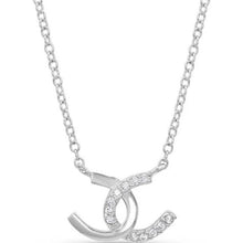 Interlocking Horseshoes Necklace