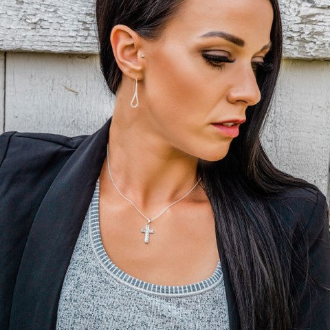 Captured in Faith Cross Necklace