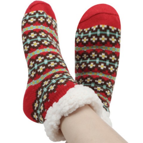 Nordic Footie Slipper Socks
