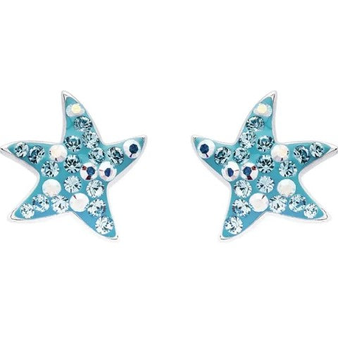 Dancing Starfish Stud Earrings