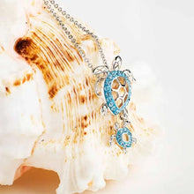 Crystal Turtle Necklace