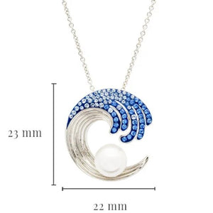Pearl Wave Necklace