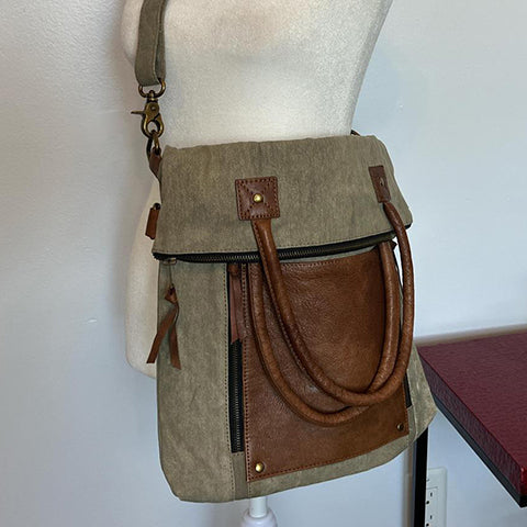 Fold Over Convertible Bag