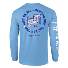 All American Girl Pup Long Sleeve Shirt