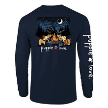 Campfire Ring Pups Long Sleeve Shirt