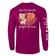 Fluffy Cows Pup Long Sleeve Shirt